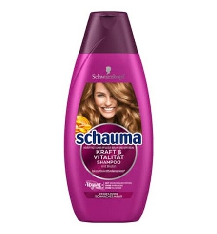 Schauma šampon Kraft & Vitality 400ml - Kosmetika Pro ženy Vlasová kosmetika Šampóny
